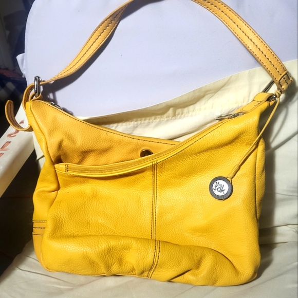"The Sak" yellow purse - Picture 1 of 4